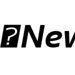 NewsSans-BoldWideItalic