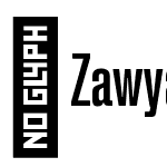 ZawyaPro-Condensedmedium