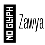 ZawyaPro-Condensedthin