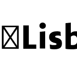 LisboaSansTamil-ExtraBold