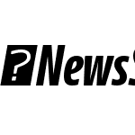 NewsSans-ExtraBoldCompItalic