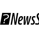 NewsSans-SemiBoldCompItalic