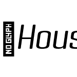 HouseSoft-NarrowLightItalic