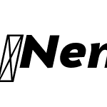 Nema-HeavyItalic