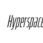 HyperspaceRace-CompressedLightItalic