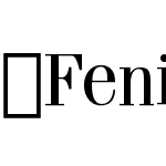 FeniceITCbyBT-Regular