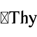 Thymesans