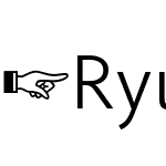 RyuGothic-Light