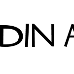 DIN Alternate