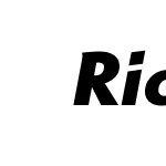 Richmond-BlackItalic