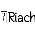 Riacho-Condensed