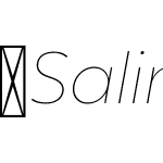 Salin-ThinItalic