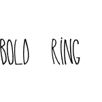 Bold Ring