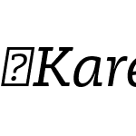 Karela-Italic