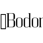 BodoniZ37MLt-Regular