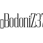 BodoniZ37SCpLt-Regular