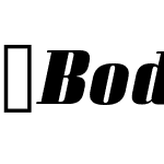 BodoniZ37SExHv-Italic