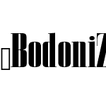 BodoniZ37LCpHv-Regular