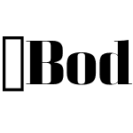 BodoniZ37LExRg-Bold