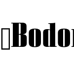 BodoniZ37SCdHv-Regular
