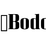 BodoniZ37SRg-Bold