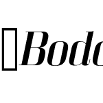 BodoniZ37LExRg-Italic