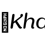 KhaoSans-WideRegularItalic