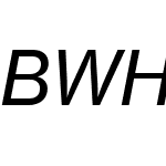 BW Haas Text