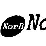 NorBTypeWriterRoughen-Italic