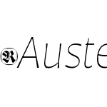 AusterVarItalic