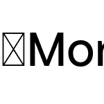 MoriGothic-SemiBold