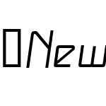 NewNerdish-Oblique