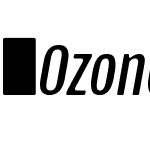 Ozonos-LightItalic