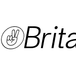 Britanica-RegularSemiCondensedItalic