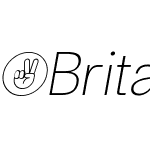 Britanica-ThinSemiCondensedItalic