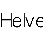 Helvetica CE 35 Thin