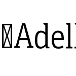 AdelleCondensed-Light