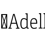 AdelleCondensed-Thin