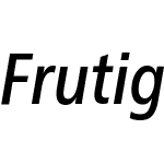 Frutiger Neue LT Pro