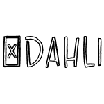 Dahlia-Outline