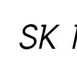 SKFalcon-Italic