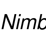 NimbusSansWAL