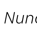 NunoExtended-LightItalic