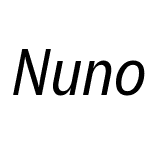 NunoNarrow-Italic