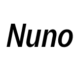 NunoNarrow-MediumItalic