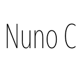 NunoCondensed-Thin