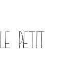 Le Petit