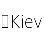 KievitPro-ExtraLight