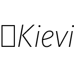 KievitPro-ExtraLightItalic