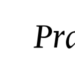 PrattPro-Italic